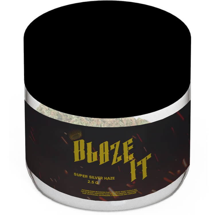 Custom Glass Jar – 2 oz – With Label