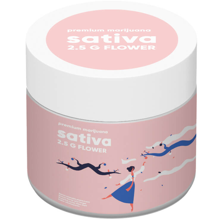 Custom Glass Jar – 2 oz – With Label