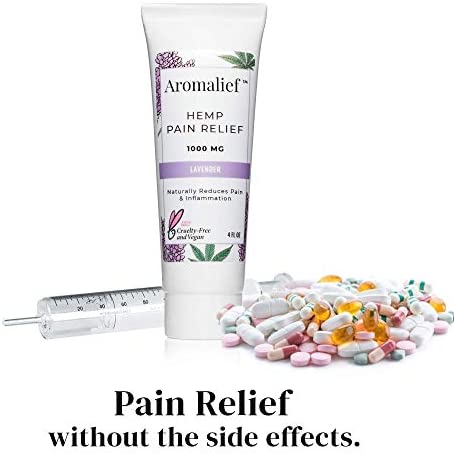 Aromalief Hemp Cream with Lavender Aromatherapy