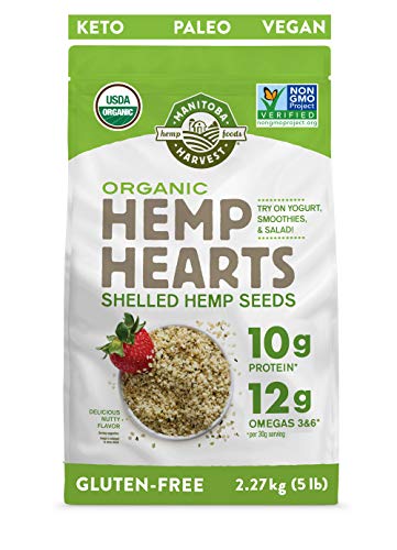 Manitoba Harvest Organic Hemp Hearts Shelled Hemp Seeds