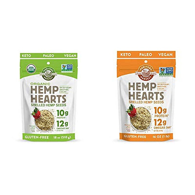 Manitoba Harvest Organic Hemp Hearts Shelled Hemp Seeds