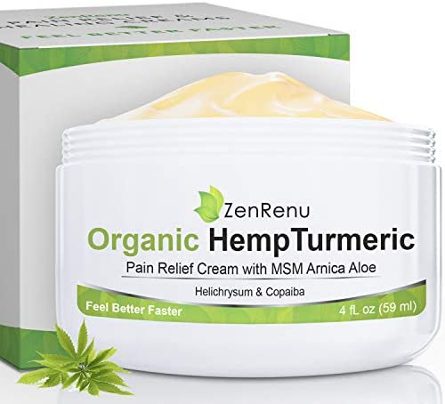 Organic Hemp Pain Relief Cream