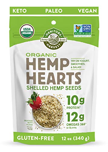 Manitoba Harvest Organic Hemp Hearts Shelled Hemp Seeds