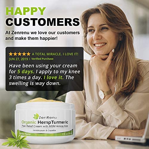 Organic Hemp Pain Relief Cream