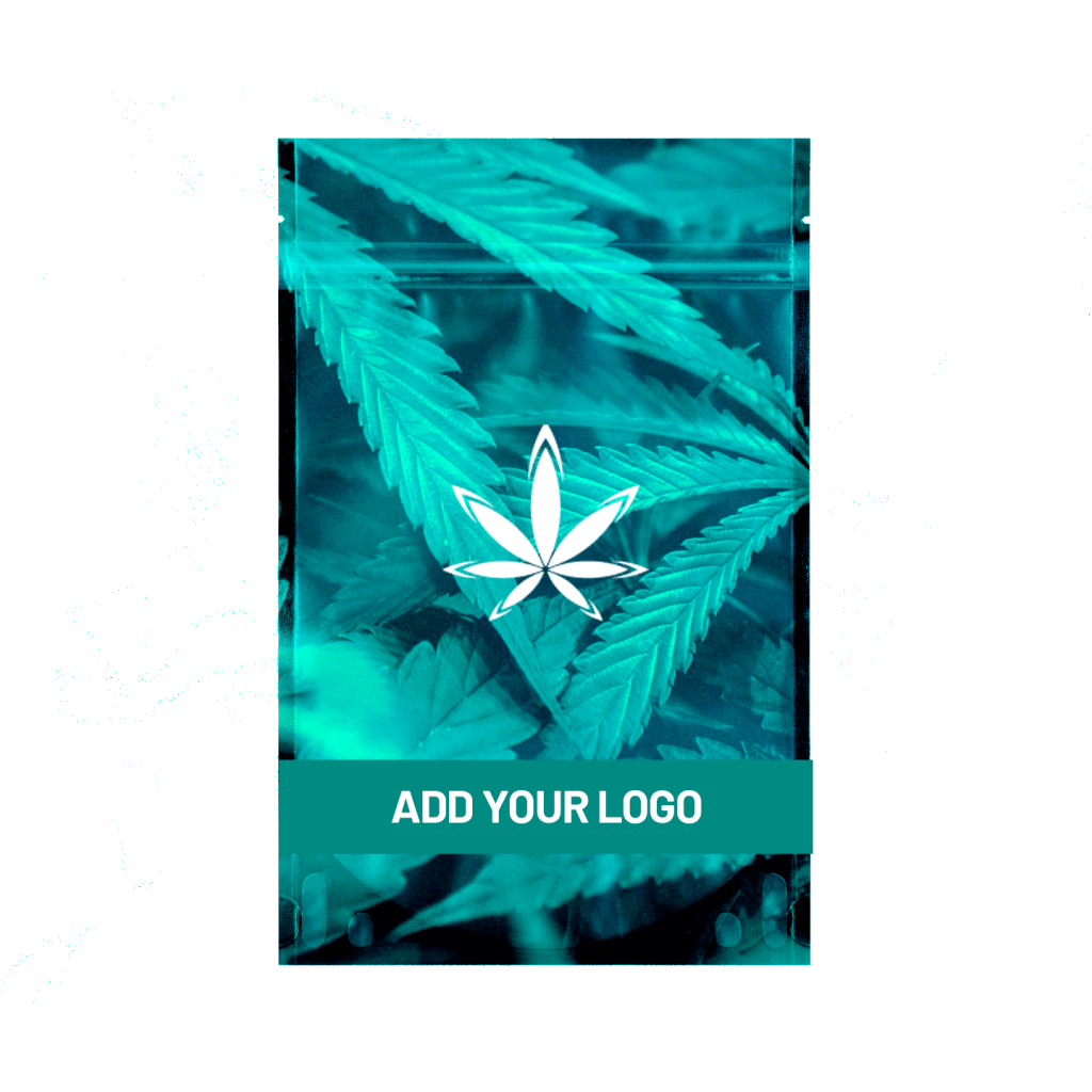 Custom Mylar Barrier Bags – Half Ounce 5″ x 8.13″