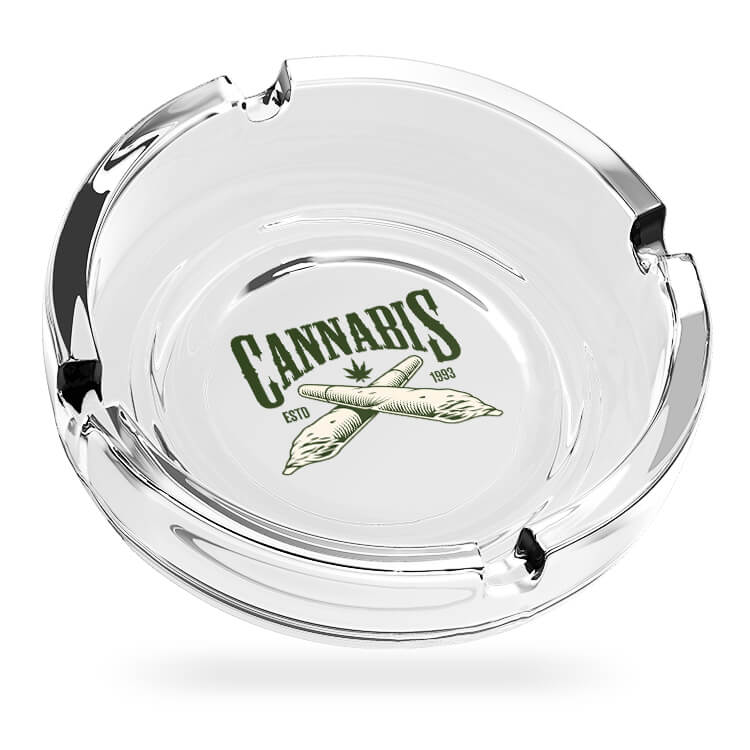 Custom Glass Ashtrays