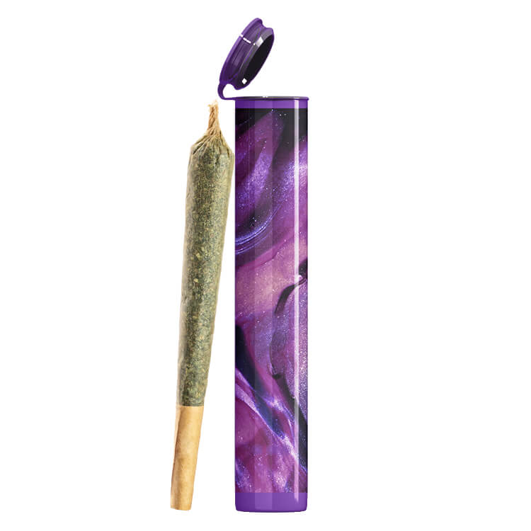 Custom Pre Roll Joint Tube with Sticker / Label