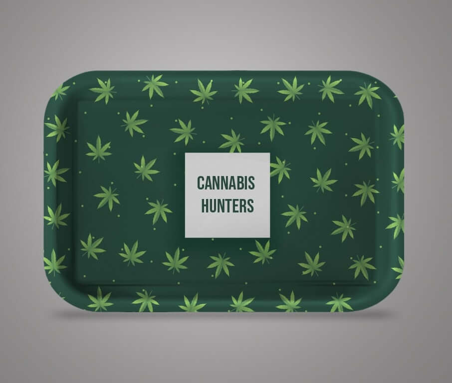 Custom Metal Rolling Tray – Medium – Quick Print 10.5 x 6 - Cannabis  Promotions