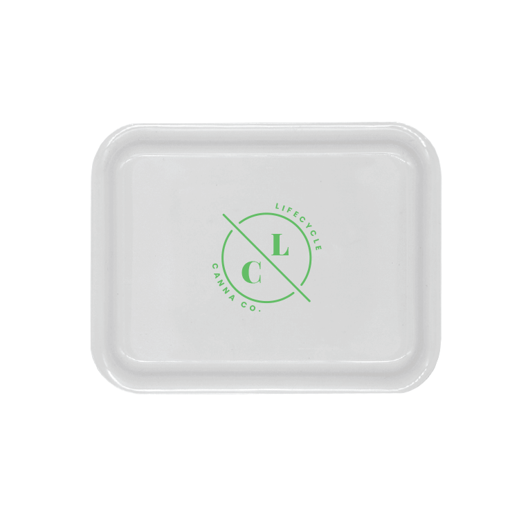 Custom Small White Rolling Trays – Quick Print