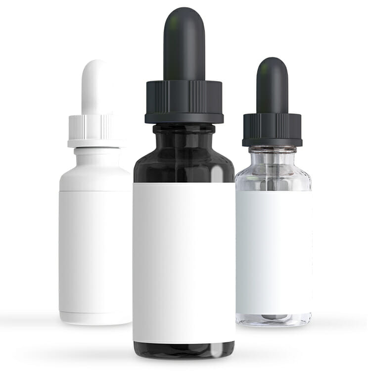 Custom CBD Tincture Bottles 30 ml