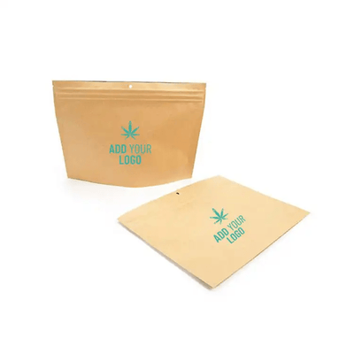 Custom Kraft Exit Bags – Child Resistant