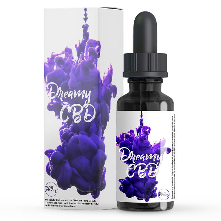 Custom CBD Tincture Bottles 30 ml